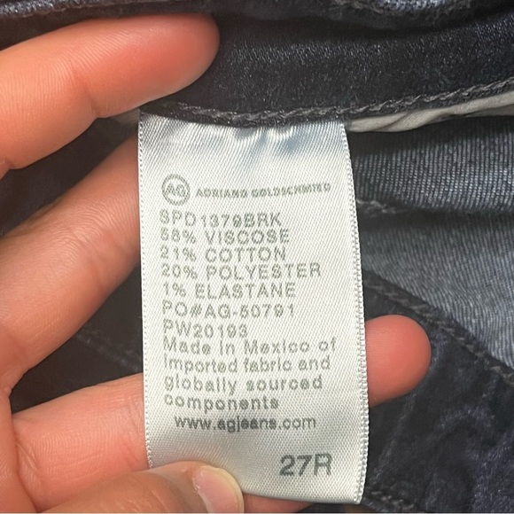 Adriano goldschmied women’s Farrah skinny high rise skinny jeans - Picture 6 of 9